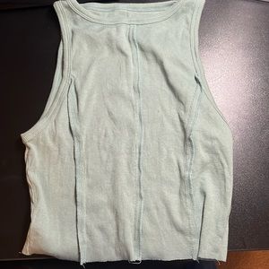 PacSun sage green tank top, size M, worn once great condition